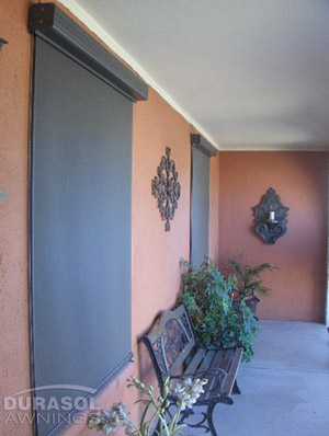 Photo of Durasol retractable exterior solar screen